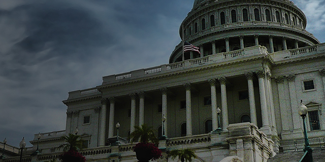 Capital Building at dusk